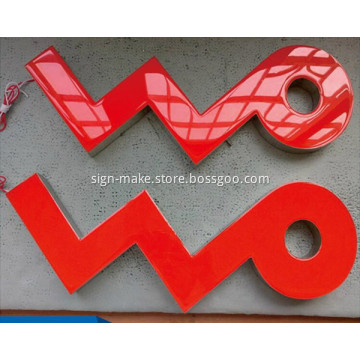 Building Channel Letters Exterior Signage Letters